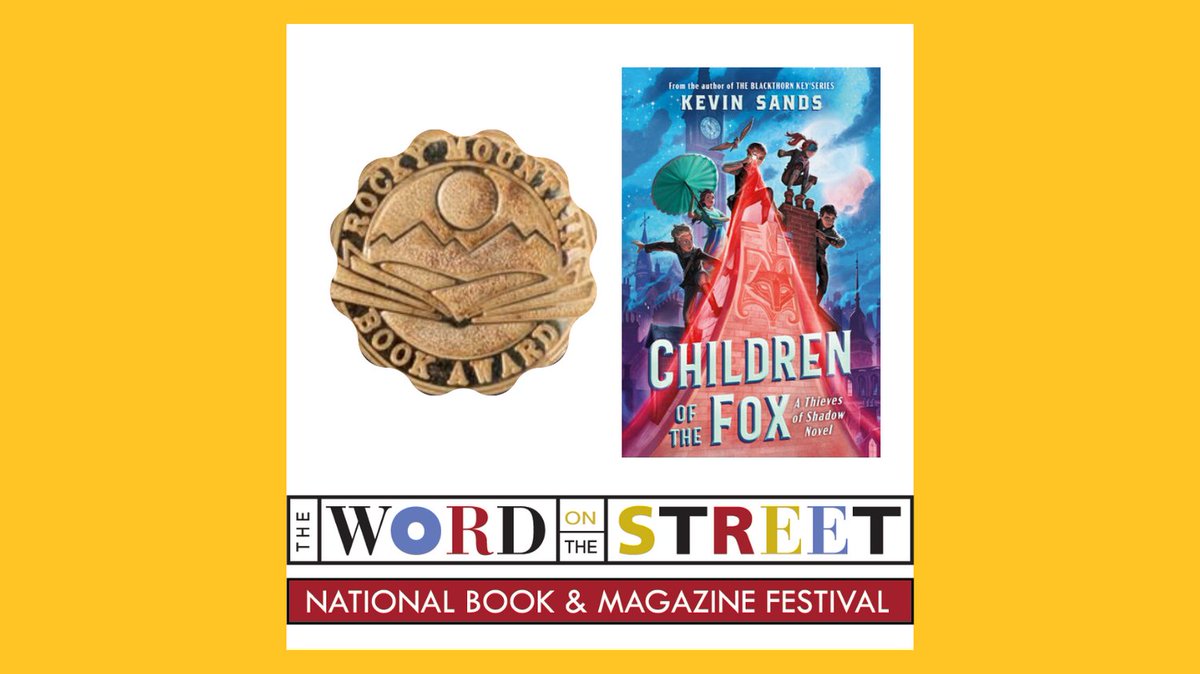 Don't miss your chance to meet Kevin Sands at Word on the Street Lethbridge on September 23rd! Want to provide a group of students the opportunity to meet an RMBA gold medal author? Email kwsands@gmail.com for pricing and availability.
