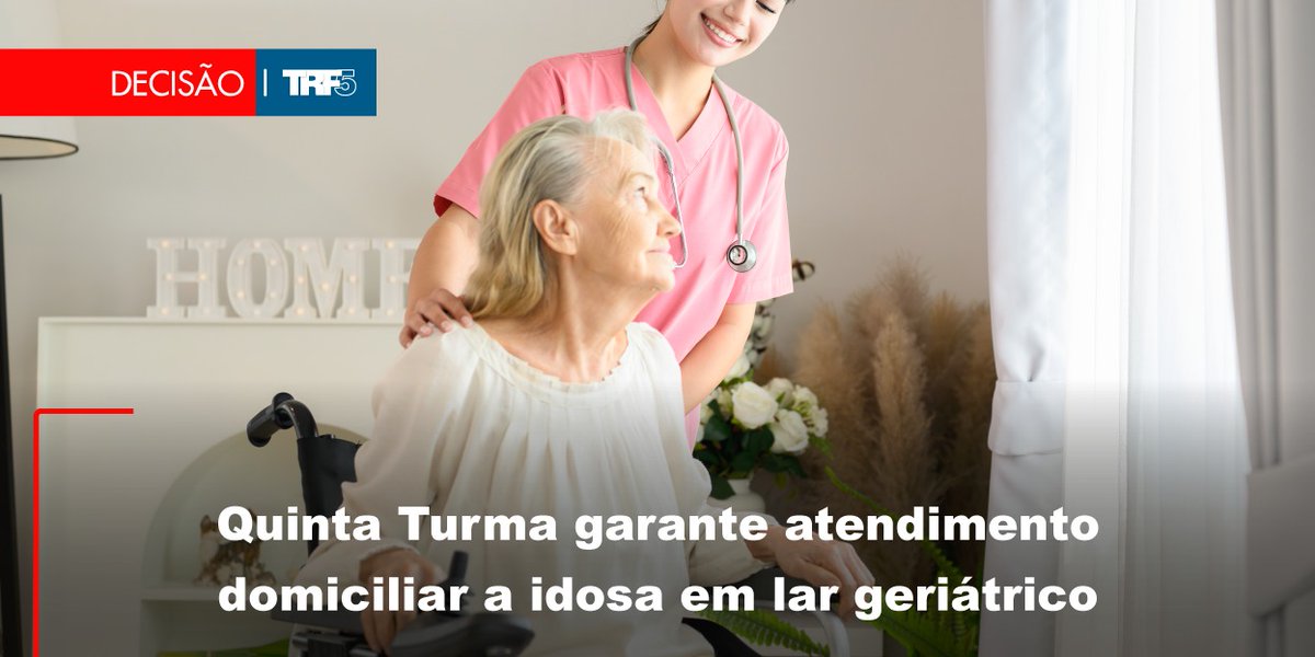 TRF5_oficial's tweet photo. A suspensão do tratamento repentinamente poderia causar dano irreversível à paciente. Saiba mais: https://t.co/LjTNUJ19Ld.
#TRF5 #JustiçaFederal https://t.co/ABr5Gswvuf