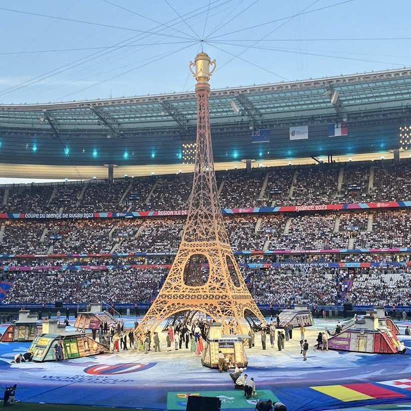 Here we are!
Happy Rugby World Cup 2023 to all! 

#RWC2023 🏉🇫🇷🧡