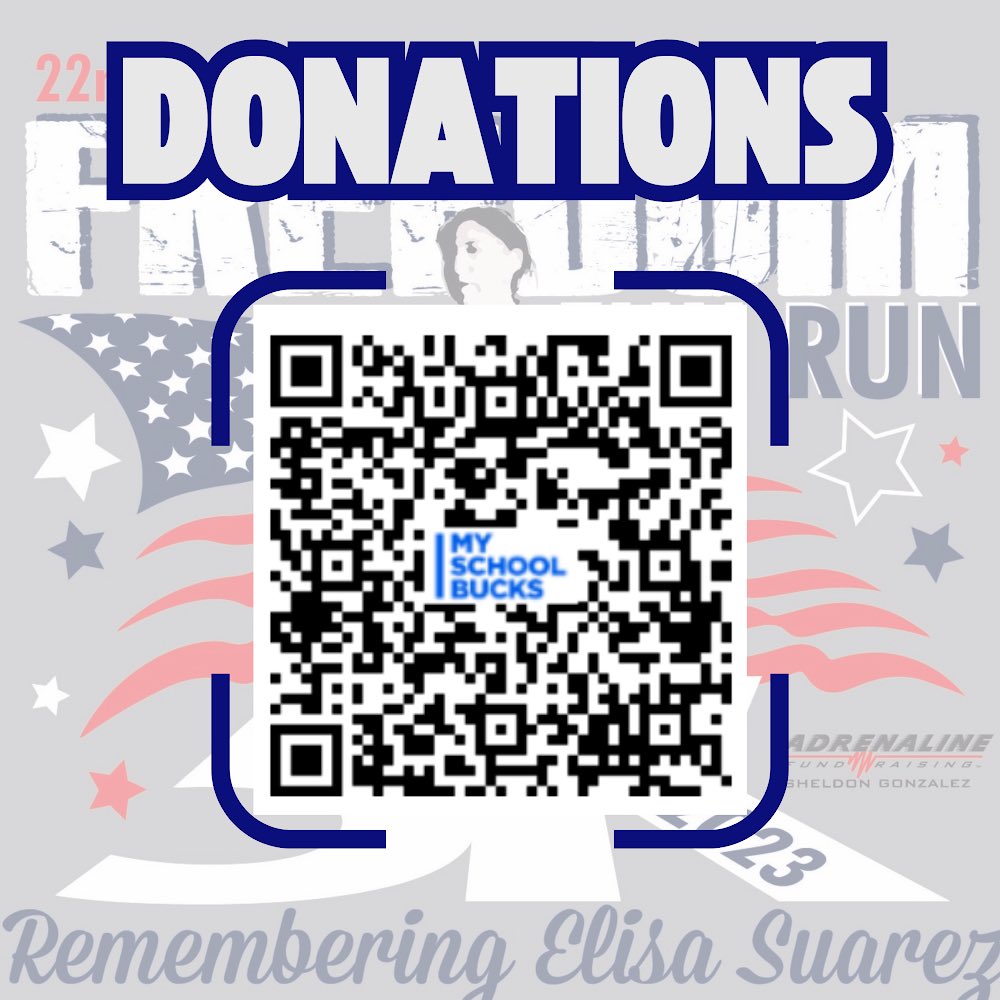 🇺🇸22nd Freedom Fun Run & 5K🇺🇸 📅: Sat Sept 9th ⏰: 8:00am 🏫: Outside the JMHS Main Building 📍: 8000 Lobo Ln 78240 💰: Donations thru QR code Remember 9/11, celebrate Elisa Suarez & Honor 1st Responders with the Marshall Community! 🇺🇸🏃🏻‍♀️🚔🚒 #RamFam #RamPride #WeRemember911