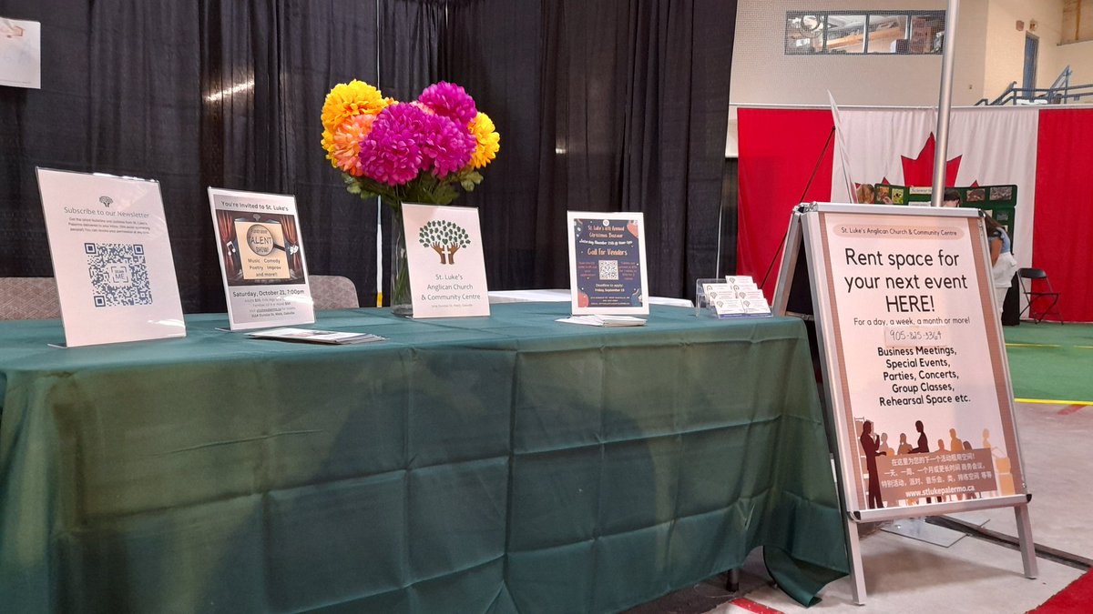 We are at the #Oakville Home Show this weekend! Stop by our table at Glen Abbey Community Centre to learn what we are offering this fall.