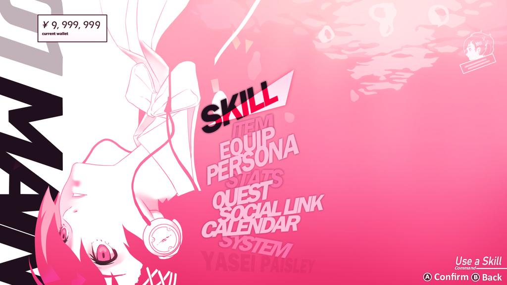 YaseiPaisley's tweet photo. Remade the og ui from a while ago with also some other ui elements
Persona 3 Reload UI but with Kotone/FeMC https://t.co/xJAc7SPS4U