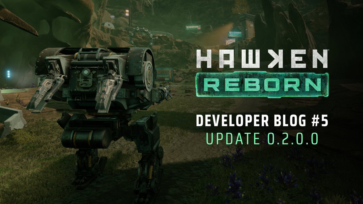 We've got some big and exciting features incoming with Update 0.2.0.0! Learn more about the new zone, loadout options, 3rd person camera, updated HUD, and more in our latest dev blog: hwkn.link/devblog5