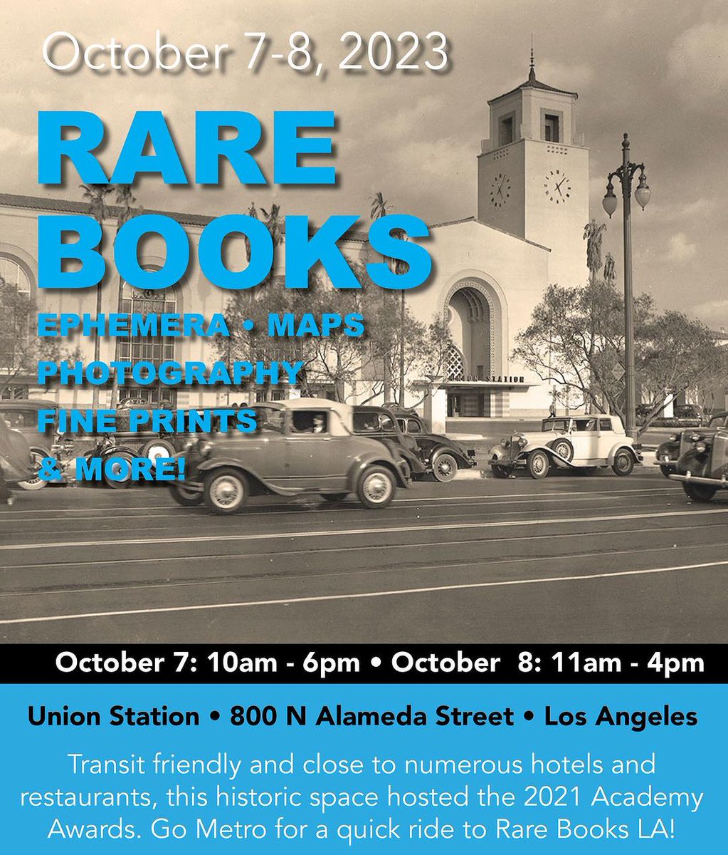 AngelCityPress's tweet photo. ACP is proud to partner with @rarebooksla to bring some of our authors to speak at the premier rare book fair in Southern California!

See the full list of author talks and get tickets here: https://t.co/0kN78dPzAl

#rarebooks #bookfair #losangeles https://t.co/xAvF4MRvNy