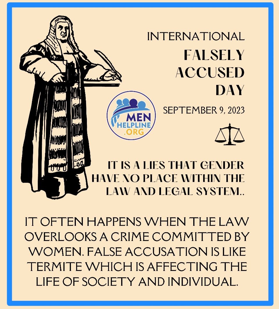 Justice our right.

We demand equal punishment to #falseaccuser, denial is against the principles of natural justice. 

#FalselyAccusedDay #InternationalFalselyAccusedDay #mensrights #falserapecase #HumanRights #G20SummitDelhi #G20Delhi