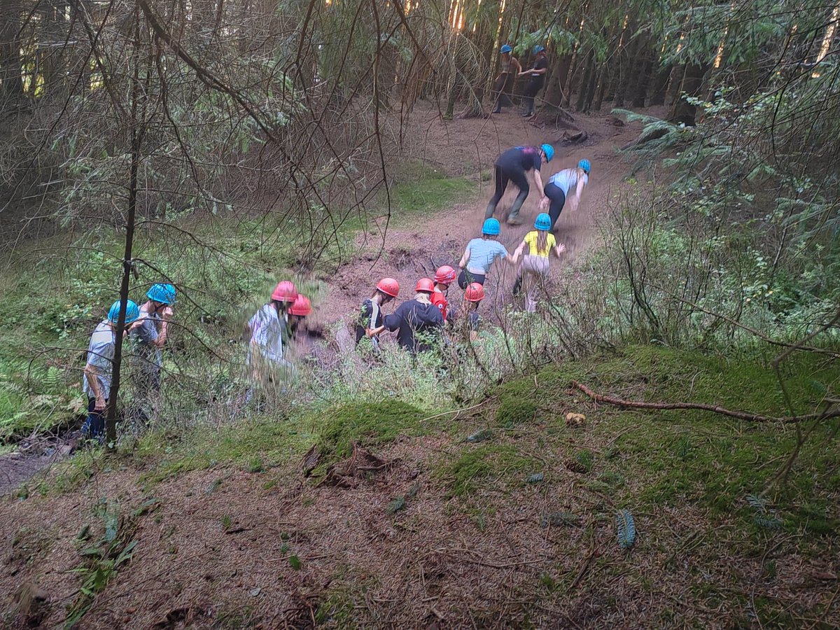 DyniaethauBroEd's tweet photo. Gwaith tîm yn y goedwig heno. Team work in the woods tonight. #storeyarms #bannaubrycheiniog https://t.co/9Akg18qepx