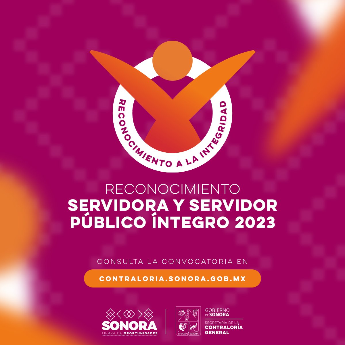 buengobiernoson's tweet image. ¡Atención servidoras y servidores públicos del gobierno de Sonora! La #ContraloríaSonora les invita a participar en el proceso para reconocer a la Servidora y Servidor Público #Íntegro 2023.

➡️Consulta las bases en contraloria.sonora.gob.mx
#TierraDeOportunidades