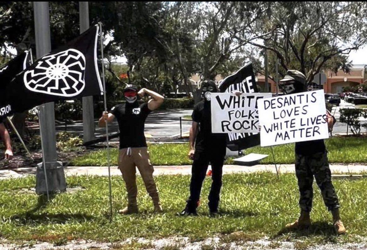 Ron DeSantis is not a Nazi. But Nazis think he is a Nazi. Why is it so hard for him to condemn them?