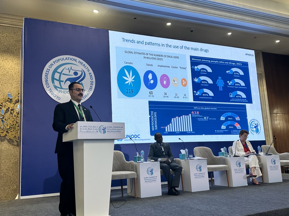 UNODC_ROMENA's tweet photo. قدم الدكتور طارق سونان @tariqsonnan من مكتب الأمم المتحدة المعني بالمخدرات والجريمة في المؤتمر صورة كاملة عن الإدمان و #الصحة العامة والعواقب الصحية لإدمان المخدرات وكيف أن معالجة #الإدمان تتطلب نهجًا متعدد الأوجه يجمع بين استراتيجيات الوقاية والتعليم والعلاج والحد من الضرر.(2/2) https://t.co/2ydHlvjtn8