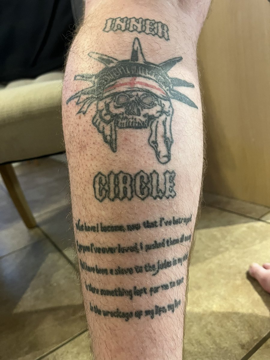 Just catching up on <a href="/AEW/">All Elite Wrestling</a> all in after waiting to watch it with my boys what seems like forever, just a little pic to show that we are and always will be the biggest inner circle fans <a href="/sammyguevara/">Sammy Guevara</a> <a href="/IAmJericho/">Chris Jericho</a>