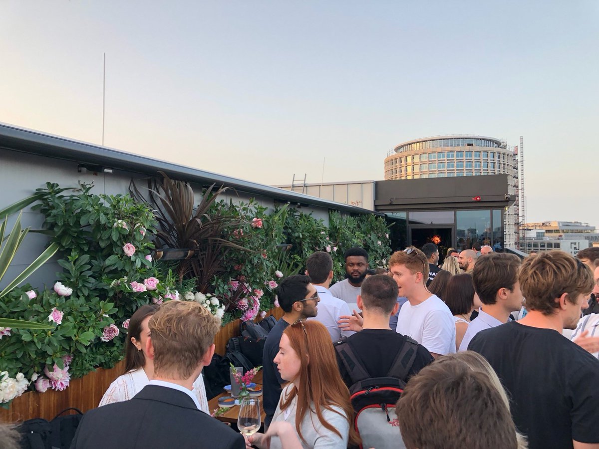 We had a great time catching up with our friends at @Pi_Labs this week at their founder networking event. We had some great discussions with other founders and innovators, all set across a backdrop of the London skyline 🏙️