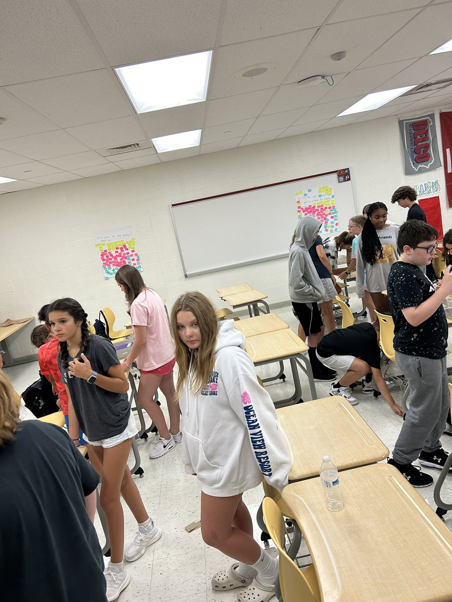 eaglesslms's tweet photo. Get to know you Jenga in Eagles Language Arts! We had a great time getting to know more about each other! We are off to a great start! https://t.co/Di9tpU3gwn