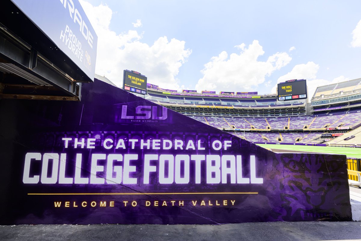 New Tiger Stadium Walls 🔥🔥🔥