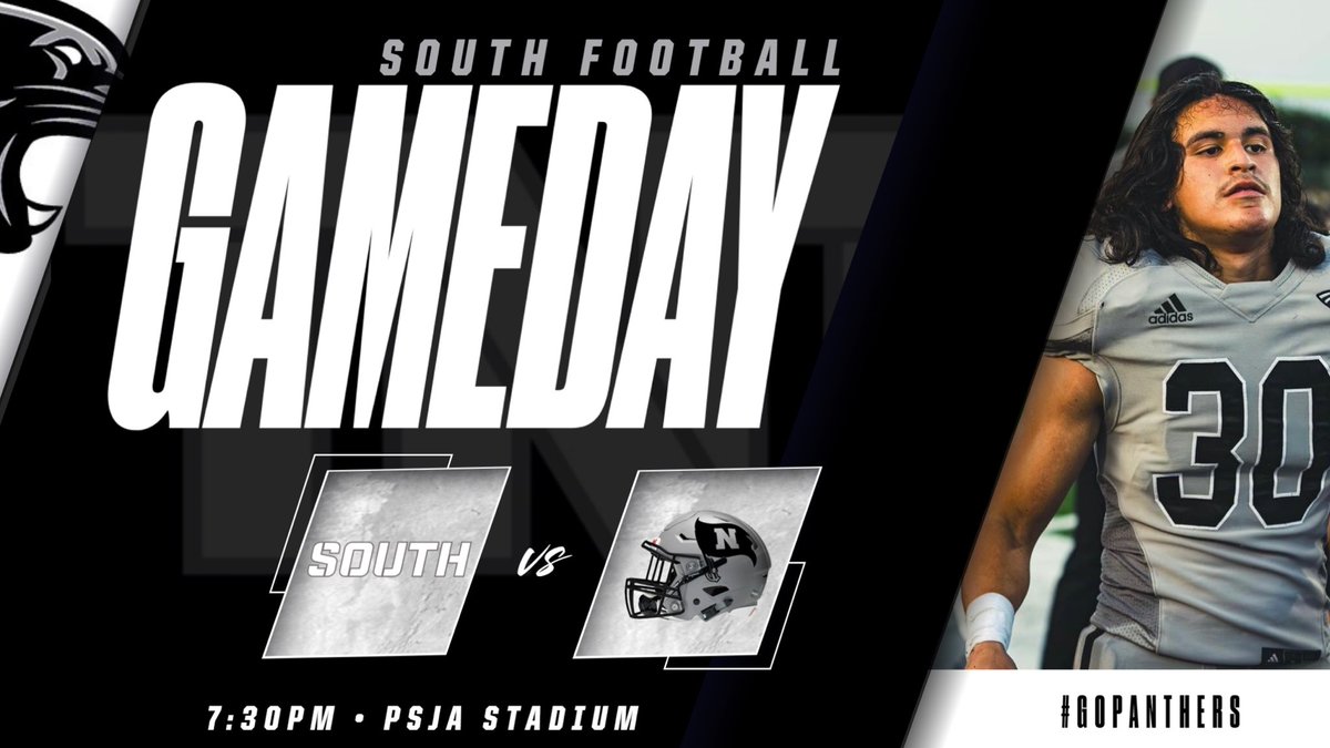 🏆⚡️PANTHER NATION⚡️🏆

See you all tonight as we take on PSJA North @PSJA Stadium! Kick off is set for 7:30PM‼️

⬇️⬇️ONLINE TICKET INFO⬇️⬇️

events.ticketspicket.com/agency/7325d99…

#GoPanthers
#1OVE