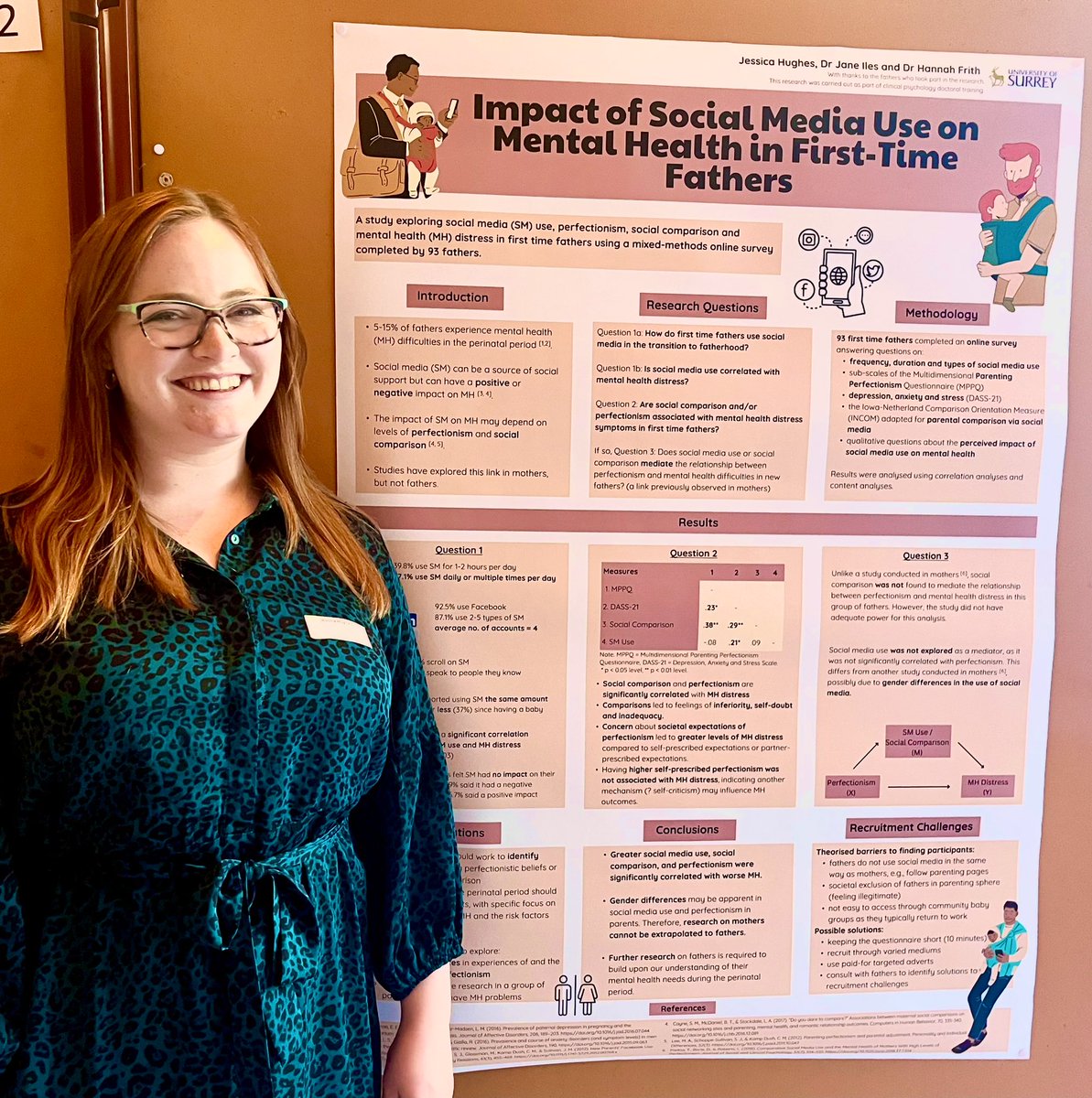 Very proud to have spent the past 2 days talking about my two studies on #fathers experiences (that I completed for my doctoral research) at the #srip conference. 
thank you to <a href="/Jane_Iles/">Jane Iles</a> <a href="/UoSPsychD/">Clinical Psychology at Surrey</a> <a href="/TheSRIP/">SRIP</a> 
what a lovely way to celebrate 3 yrs work!
