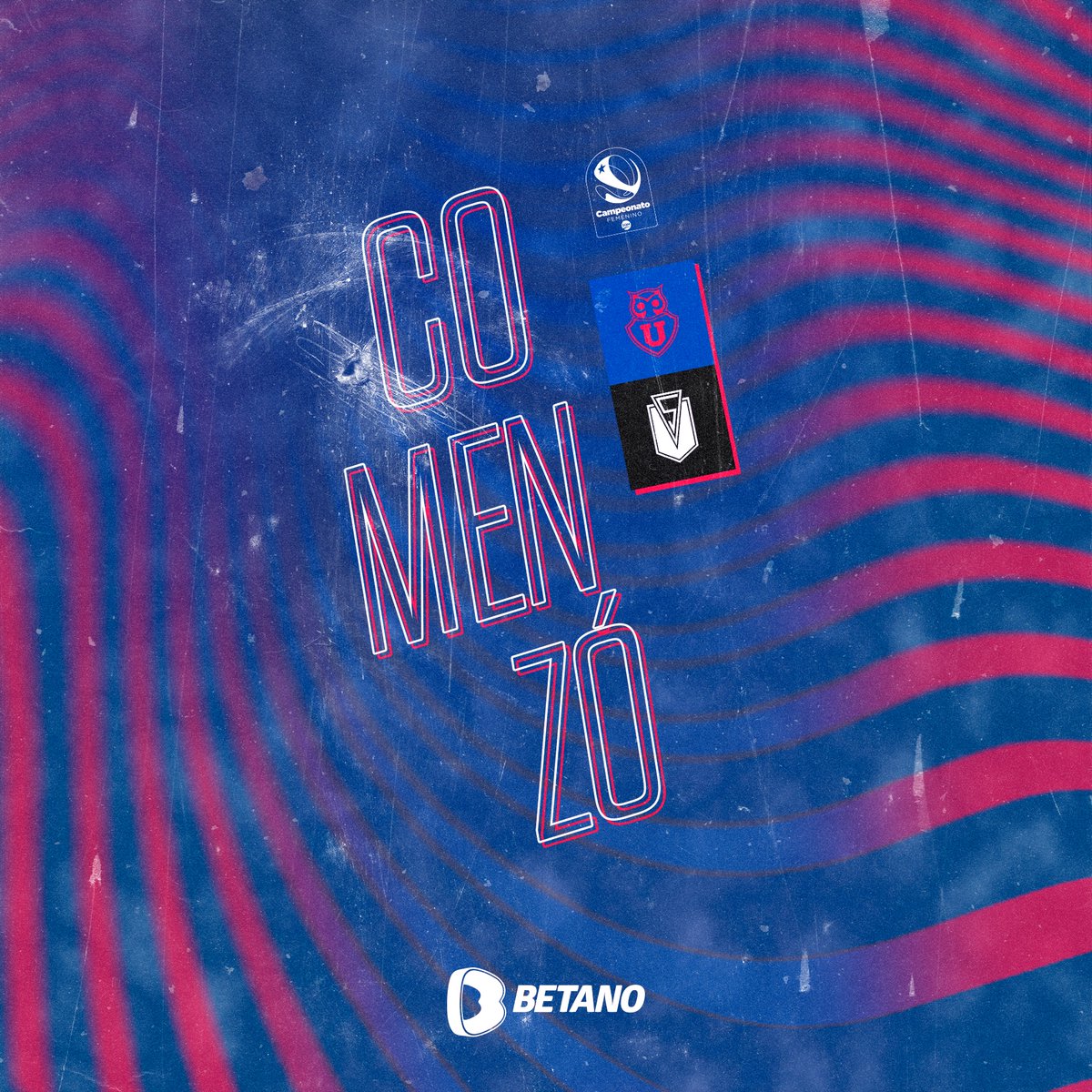 udechilefem's tweet photo. ⏱️ 1’ - V A A A M O S L E O N A S! 🔵🔴
Ya juegan Universidad de Chile🆚 Santiago Morning en el Estadio Santiago Bueras de Maipú 🏟️👊
#UdeChile 0-0 #StgoMorning
#VamosLaU 🤘 https://t.co/WjO4vncWNo