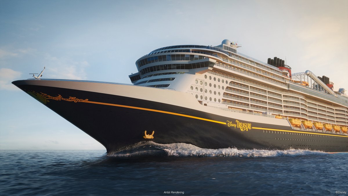 OutlanderTravel's tweet photo. Last week Disney Cruise Line gave us a glimpse into their newest ship, the most-amazing Disney Treasure! If you want to be a part of the inaugural season of the Disney Treasure, NOW is the time, bookings open as early as next week! Contact us here: https://t.co/dptG9sCdMK https://t.co/Kwm9oDNbLp