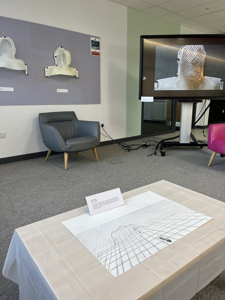 DoctorEmmerson's tweet photo. This afternoon we had the pleasure of hosting a pop-up exhibition of @emilyfongstudio’s G-Lands at @CastlebraeCCC while @EdinUni_IRR students &amp; @_ASCUS ran hands-on workshops in the Superlab! A huge thank you to everyone who made this happen, particularly @DomCG_chem https://t.co/uTHLyLHnKH