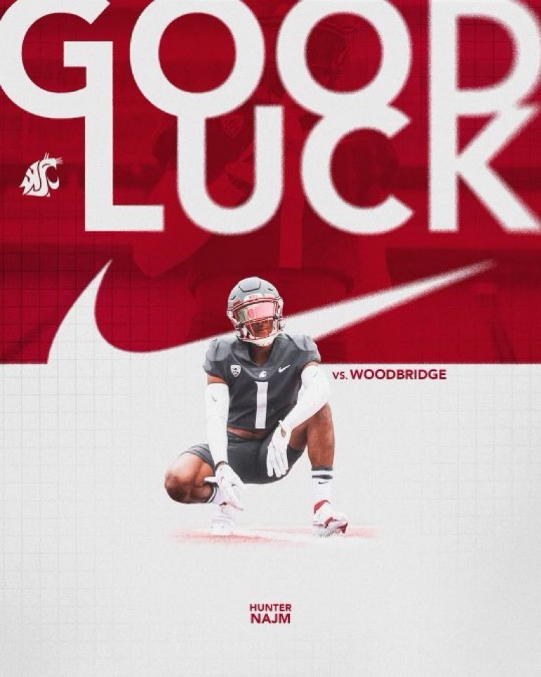 Go Cougs❤️🤍 @WSUCougarFB @Coach_Kuz