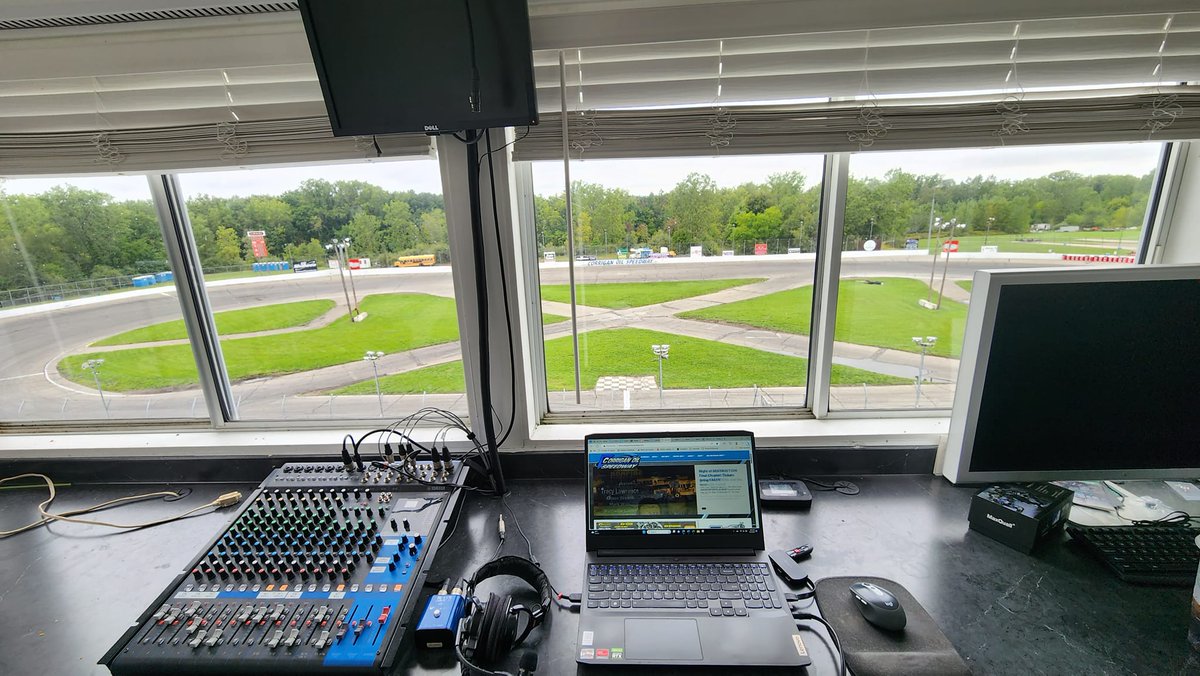 For the Final Time, The Office for the Night....

Thank You Tom Hernly Jr., and <a href="/TraceyHernly/">Tracey Hernly</a> for the Privilege of being the Co-Voice of <a href="/CorriganOilRace/">Corrigan Oil Speedway</a> (Spartan Speedway) with good friend <a href="/SeanSpr01181988/">Sean Sprague</a> from 2021-2023

#TheTrackTheStarsCallHome | #SpartanSpeedway