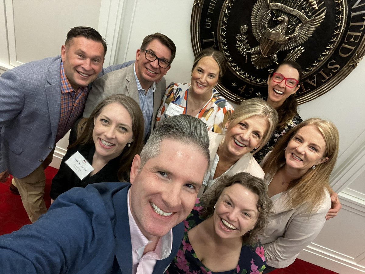 BarrettBogue's tweet image. I really enjoyed my time @TheBushCenter #StandTo VLP reunion this week on behalf of #EvocatiPR—connecting with colleagues, learning about emerging needs in the military-connected community, and more. My cup is full.