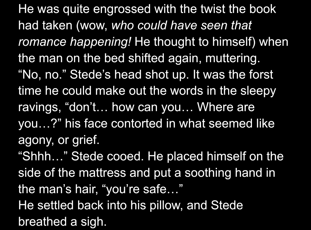 Brainszszs's tweet photo. 8. I don't want to go
@ofmdmicrofic #ofmdmicrofic https://t.co/tmvqM1GTBs