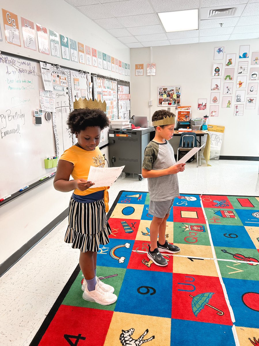 msjaimemcdonald's tweet photo. ICYMI- Ms. McDonald’s class has some writing royalty! My kings &amp; queens learned all about opinion writing and took a stance on which US landmark they’d like to visit the most. I cannot wait to watch them grow into being phenomenal writers!! @StonewallTell @FultonCoSchools https://t.co/VlbFLutf2w
