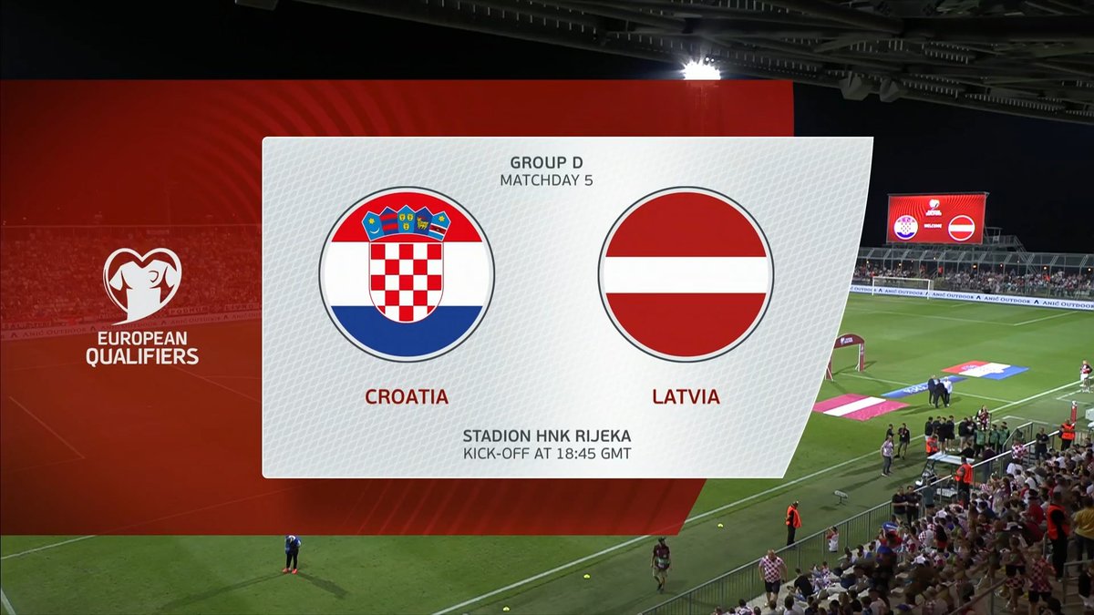 Full Match: Croatia vs Latvia
