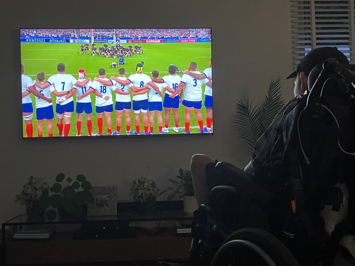 Love a good Haka #FRAvNZL #RWC2023