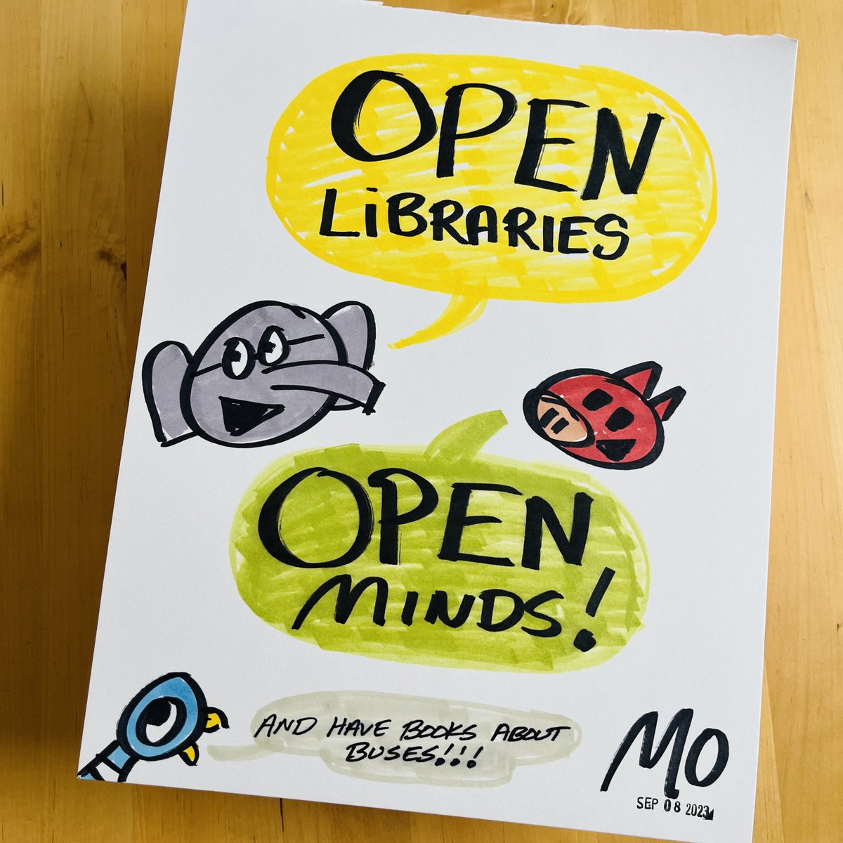 The_Pigeon's tweet image. #HowILibrary