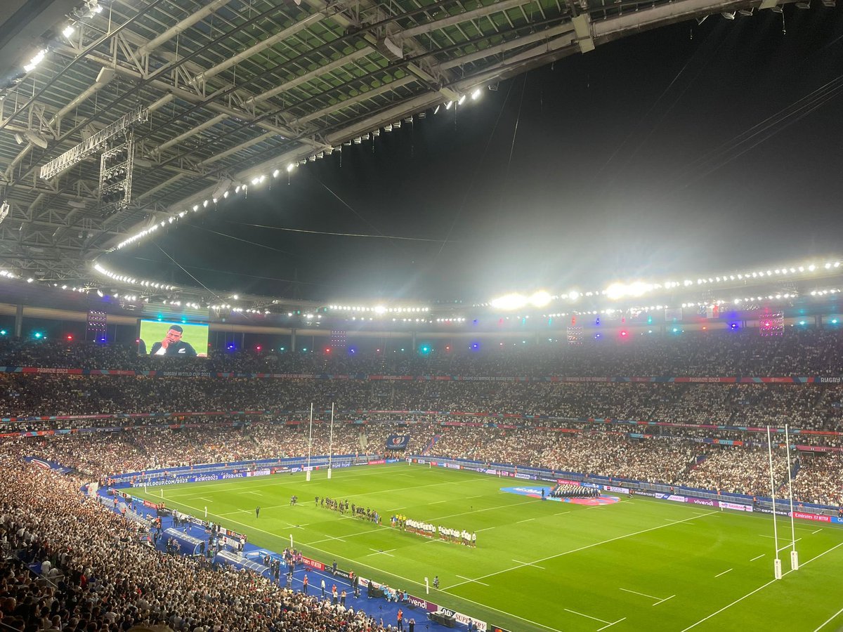 🏆🏉 C’est le grand jour pour le XV de France et l’ensemble des équipes <a href="/GMF_assurances/">GMF</a> l'une des trois marques d'assurance de Covéa, partenaire historique de tous les rugbys.
Le coup d’envoi est donné et nous soutenons de tout cœur les bleus !
#RWC2023 #EngagésPourleCollectif