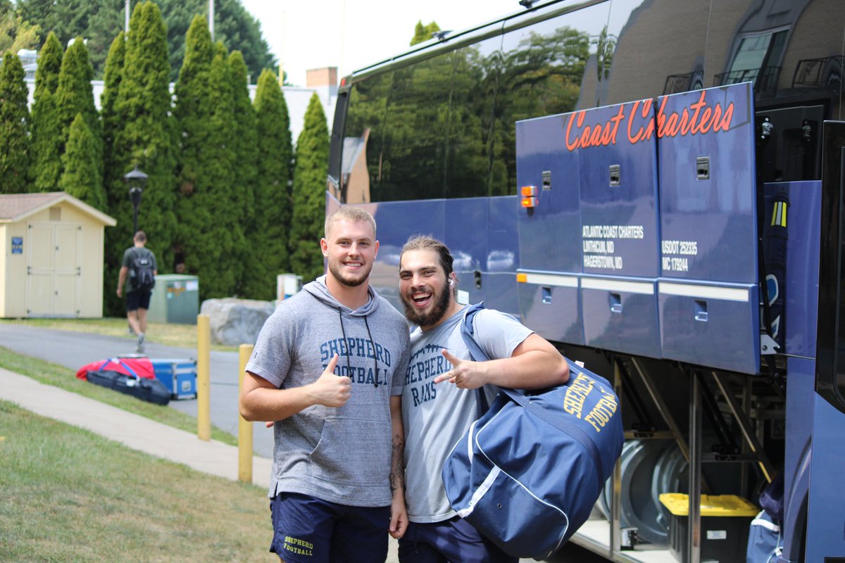 SURamsFootball's tweet photo. Rams are on the road 

#TEAM94 #ALLIN https://t.co/hAHUeKmqPi