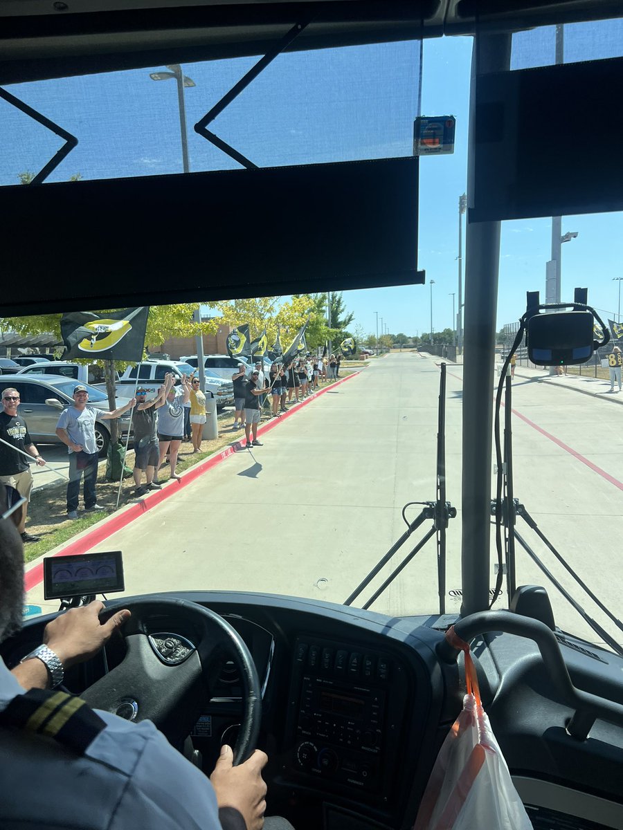 Thank you Cleburne for the awesome send off! Let’s Go!
#Believe