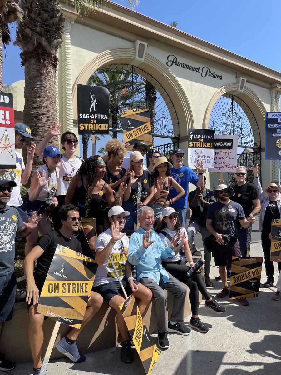 Thank you to everyone who boldly joined us for Star Trek Day to honor the true meaning behind Star Trek, equality and respect. I hope the studios and the Alliance of Motion Picture and Television Producers will hear us, see us, and treat us with the respect we all deserve. United