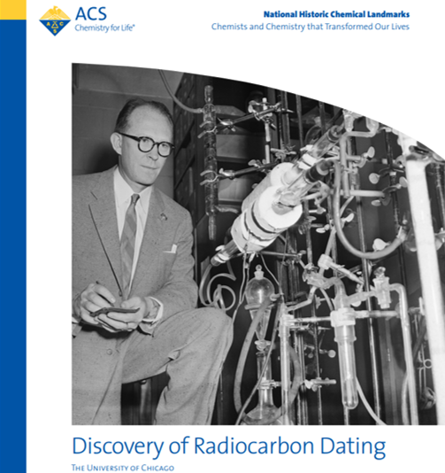 AmerChemSociety's tweet photo. Willard Libby passed away #OTD in 1980. Willard won a #NobelPrize for his innovative work in radiocarbon dating, leading to the "radiocarbon revolution." An #ACSLandmark was dedicated at the @UofC in 2016 recognizing Libby's work. Learn more at https://t.co/aY1RPW9TOz https://t.co/WaczlIqlAt