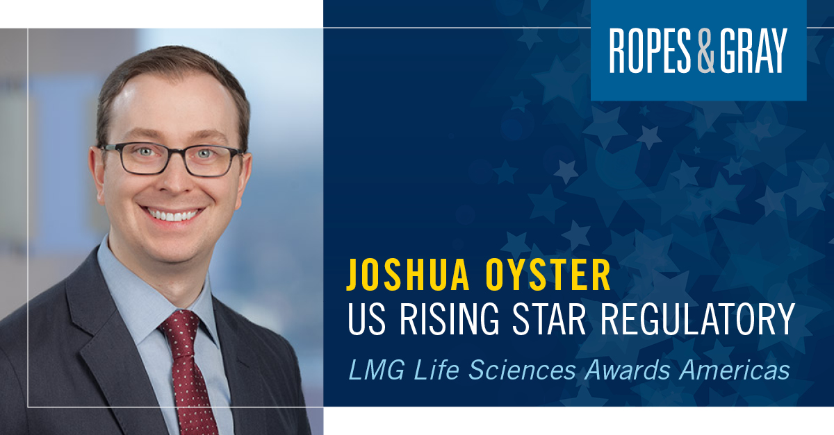 Congratulations to #lifesciences regulatory & compliance partner Joshua Oyster, who was recognized by @LMGLifeSciences for his innovative work in the #lifesciencesindustry. bit.ly/3P8TLZu