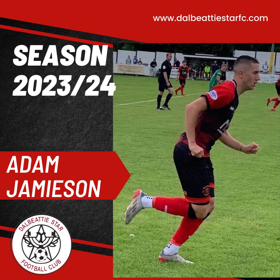 Dalbeattie Star FC are pleased to announce the loan signing of Adam Jamieson who is joining us from <a href="/AnnanAthleticFC/">Annan Athletic FC</a> 

Here’s what manager Eddie Warwick had to say 👇🏼 

m.facebook.com/story.php?stor…

Mon the Star! 🔴⚫️🔴

#dalbeattiestarfc