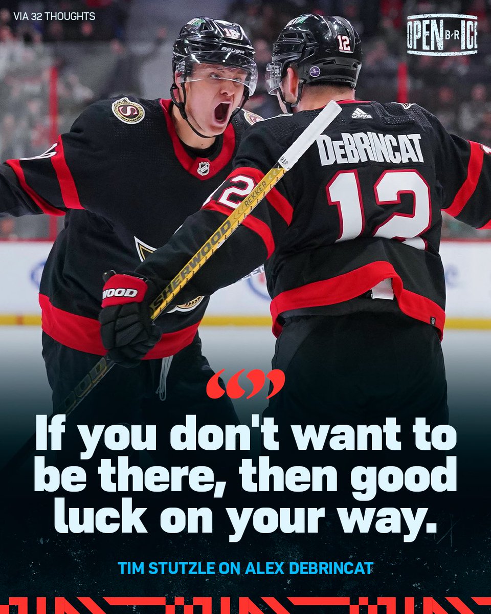 Tim Stützle didn’t hold back 😳