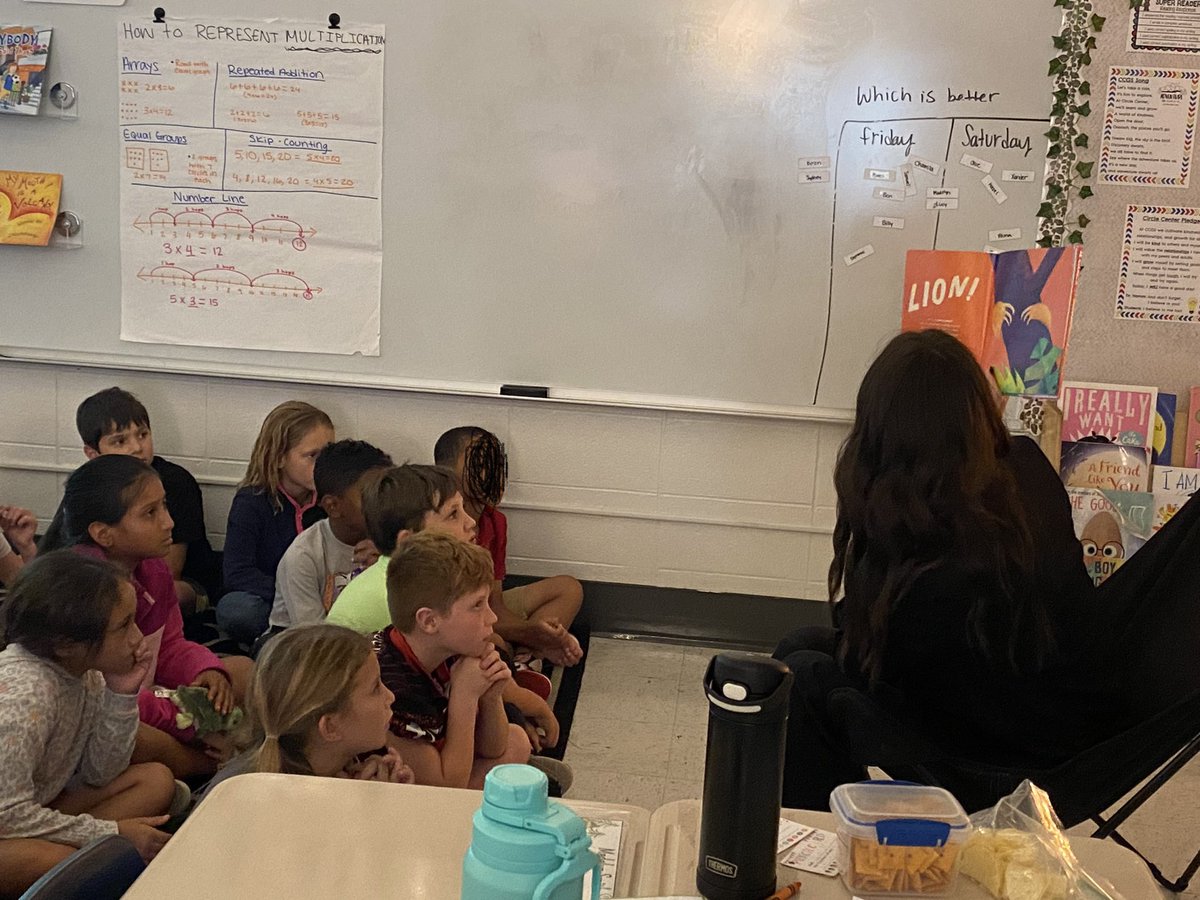 Our first mystery reader was Yorkville’s very own <a href="/EmmaKMcGuire/">Emma McGuire</a> 
What great expression and enthusiasm ☺️ <a href="/115ccgs/">Circle Center Grade School</a>