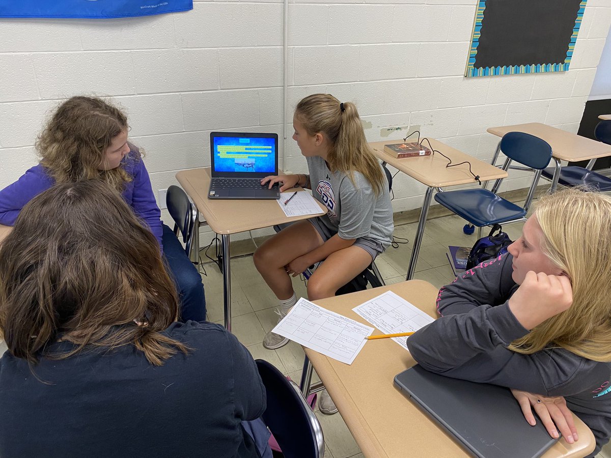 acoppGL's tweet image. 8th graders had a choice and researched a topic related to one of the upcoming short stories, then presented their findings in small groups. Built prior knowledge for all. Reading, writing, speaking with purpose with choice  #gogulllake