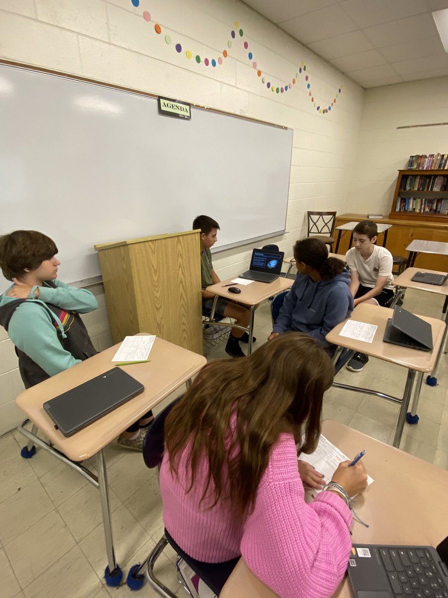 acoppGL's tweet image. 8th graders had a choice and researched a topic related to one of the upcoming short stories, then presented their findings in small groups. Built prior knowledge for all. Reading, writing, speaking with purpose with choice  #gogulllake