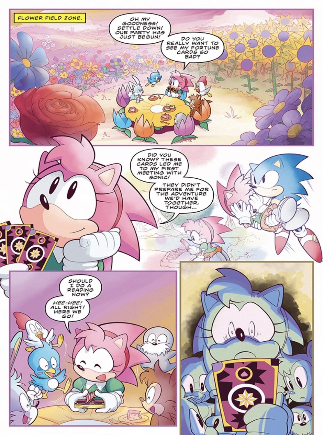 Sonamy comic part 1 in 2023  Sonic and amy, Sonic, Comics