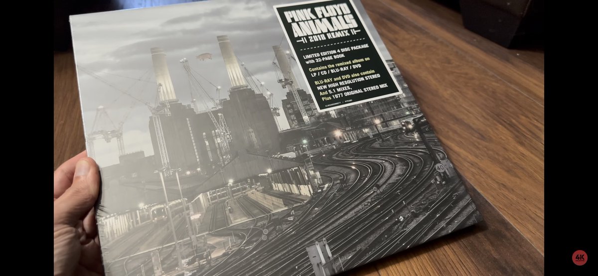 Pink Floyd Animals Unboxing limited edition Blu-ray, LP, CD and DVD.
youtu.be/bPjFHhXqMsI