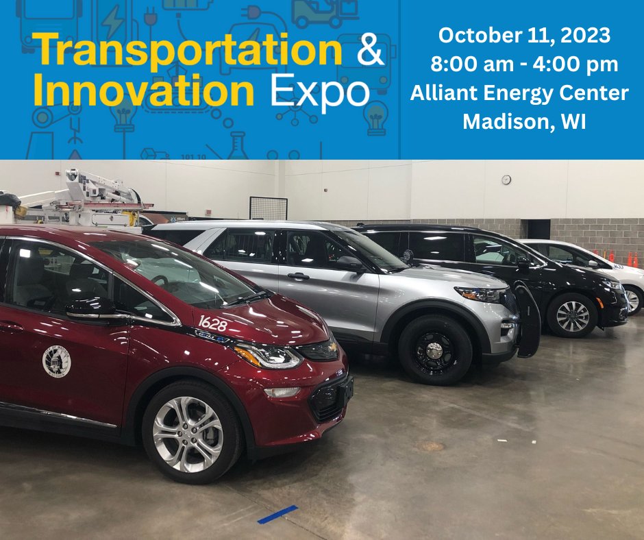 The agenda for this year's Transportation & Innovation Expo is out now! Join us for a day filled with networking, ride and drives, and tours. Be a part of the movement toward a sustainable future in transportation 🌿🚛🚜 Check out the full agenda here: wicleancities.org/event/oct-11-2…