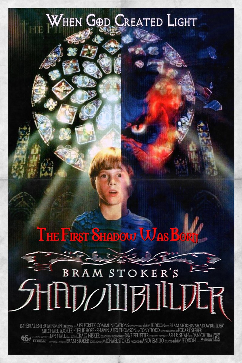 SemetraRhodes's tweet image. #Horror Released Sept. 8 - 25th Anniversary:  SHADOWBUILDER [USA, 1998, video premiere] Dir: Jamie Dixon. Based on a Bram Stoker short story adapted by Michael Stokes. Tony Todd &amp;amp; Michael Rooker appear.

Church scene: youtu.be/1jHbyI48_NY?si…

#HorrorAnniversary #ShadowBuilder