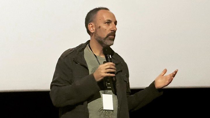 martinturnes's tweet photo. 😃🎤Hoy fue la sesión de Pitch de #FinalizaLab en @BoliviaLab1 en la que presenté WIP de @ElAgronomoFilm !!!

🎬🙌🏽Se presentaron hermosos proyectos de nuevos amigxs toda latinoamerica!!! 

#WorkinProgress #cine #cinelationamericano #festivales #elagronomo #elagronomofilm https://t.co/QgJhOYzdBt