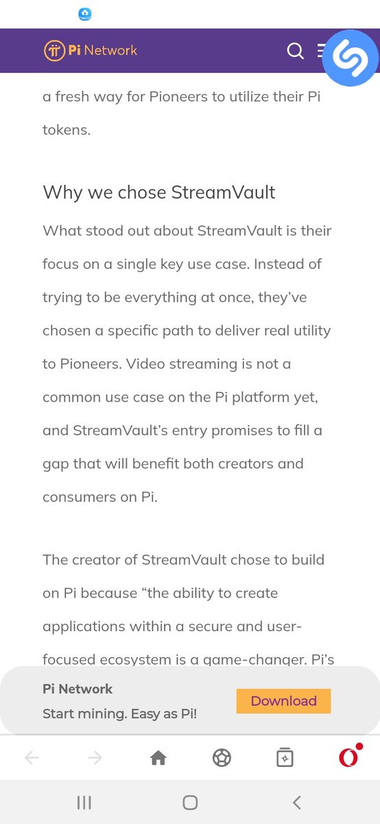 wastykinzorrow's tweet photo. 👏👏Congrats to #StreamVault for winning the July Hackathon.....
Goodnews we now have a Video streaming platform integrated on the pi blockchain lets keep building...
#Pinetwork #PiCoreTeam #PiHackathon https://t.co/DQjvKFMSJM