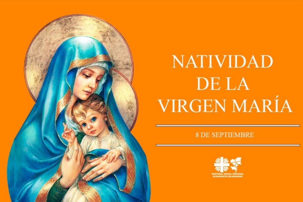 Hoy celebramos el nacimiento de María, su vida y obra. 🙏♥️