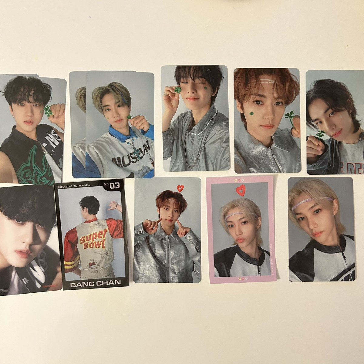 22iitg's tweet photo. straykids スキズ socialpath タワレコ 特典会場限定 トレカ 交換 ドーム 5star 大阪 名古屋 福岡バンチャン リノ チャンビン ヒョンジン ハン フィリックス アイエン

（求）スンミン(💖優先)

（譲）画像のもの 異種交換🙆🏻‍♀️

郵送希望です。
お気軽にお声掛けください😌 https://t.co/XHJ9EH6wcs