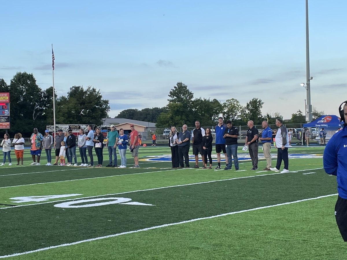 Great night to celebrate The Olentangy High School Teacher and Employee of the YEAR! Go Braves!! @RGOHSPrincipal <a href="/ap_tfedak/">Tori Fedak</a> <a href="/ap_poulosOHS/">Anna Poulos</a>